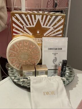 Dior Prestige 2 jars of 0.17 oz La Crème 1 Set of Eye Patches And More